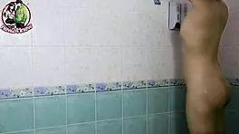 High school student washes her pussy after husband's complaint