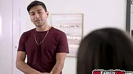 busty petite latina hailey rose tempts into seductive hardcore banging