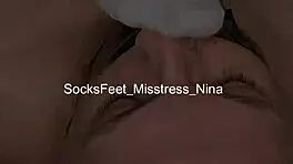 Would You Cum Watching Her Dirty Sock Handjob Full Vid?