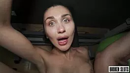 rough pounding session leaves her screaming in ecstasy