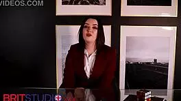 i can't stop staring at her stockings and feet in joi