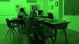 asian coed bent over classroom desk for teacher's deep pussy fuck