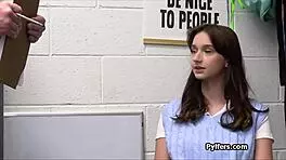 Officer rams deep into perky suspect's pretty mouth nonstop 😈💦