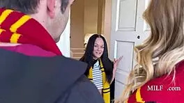 curvy milf fucks in harry potter costume play 😈🔥