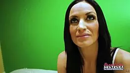 Carmen sucks cock and rimjobs before group anal bang