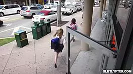 Raunchy officer experiments with nerdy shoplifter mckenzie mae caught stealing