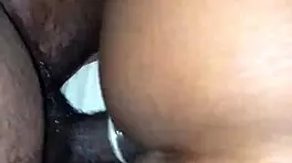 bald fat ebony teen booty flees from massive curvy cock chase