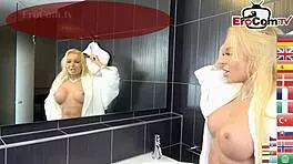 Curvy German Virgin Begs Stepdad for Intense Deflowering