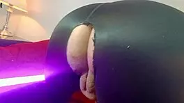 whoa, check out this milf's huge cameltoe riding cock in hot revenge fuck!