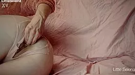 her tight asshole gapes from huge toy anal training