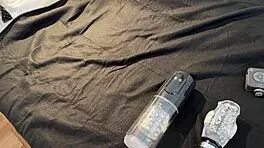 sexy long legs girl tricked into porn shoot with toys