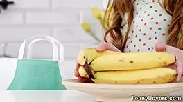 Skinny Adel Bye Stretched By Lover's Monster Cock In Hardcore Doggystyle Ride