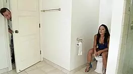 morgan lee cheats with roommate's huge cock craving