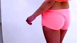 Super hot teen eagerly fucks producer on sofa