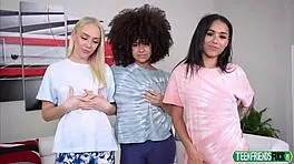 braylin bailey camila cortez nina diaz wild fuck party