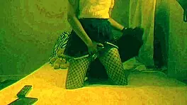 Horny Student Skins Cum Delay for Hard Solo Release