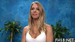 Glamorous 18-Year-Old's Seductive Bedroom Allure