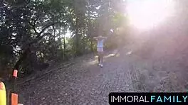 easter egg hunt sprays into alexis' passionate pussy pounding