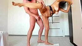 mature milf explodes in intense orgasm squirting as monster cock creampies her wet pussy