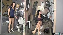 Milf Jewels Jade Teaches Skinny Brunette Deepthroat Tricks in FFM Threesome