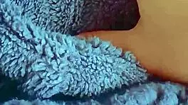 tiny latina coed squirms orgasming from first huge vibrator wet pussy play