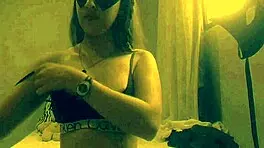 Horny Student Skins Cum Delay for Hard Solo Release