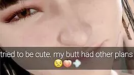 Tight teen baddie sucks cock twerks milky tits farts ass compilation