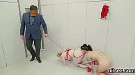 Foxy teen's tight asshole endures brutal hardcore pounding therapy