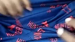 guy bends over and fucks tight wet pussy doggystyle hard