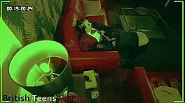 voyeur spies skinny student riding teacher's cock hard