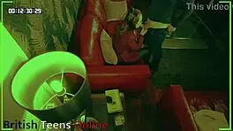 voyeur spies skinny student riding teacher's cock hard