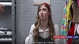 winter flynn desperately tempts with body to pay stolen goods debt in garage