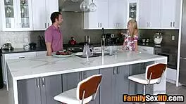 young slut pounds older cock in front of wife!