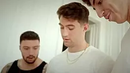 young girl tests limits with huge toys and cocks