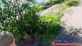 spying on amateur euro teen bent over doggystyle cum on ass