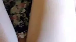 Sexy 18yo Mexican neighbor visits in short skirt for tight pussy breaking casero