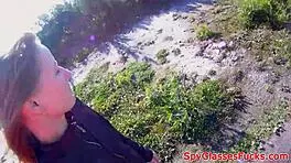 spying on amateur euro teen bent over doggystyle cum on ass