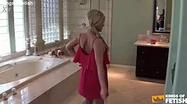 hey blonde teen, ready for this handsome stud to charm your tight holes?