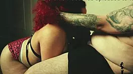 red bbw latina sucks cock reverse cowgirl 🍑😍