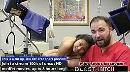 Patient Raya Nguyen SUCKS OFF doctor then gets POUNDED hard