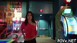 i’m so horny for these young sluts sucking cock in a pov contest game 🔥👅