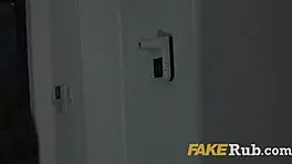 roommate's halloween costume leads to dorm room ass licking fun