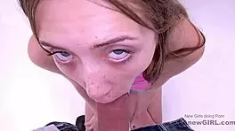 bold babe hammered relentlessly at steamy photoshoot