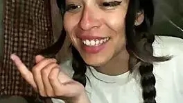 bonneyuwu rubs one out in garage