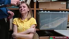 petite russian thief succumbs to officer's intriguing dominance power