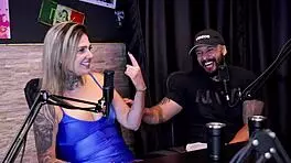 married couple grabs sexy latina for crazy public threesome cuckold fun