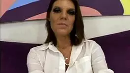 Busty milf kayla quinn strips teases big tits for interracial monster cock fuck 😈💦