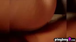 Busty amateur teen subtly yields to friends intimate advances