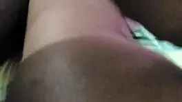 short curvy ebony babe moans in tight doggystyle pounding