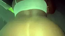 why pound this ebony nympho pussy on the couch?